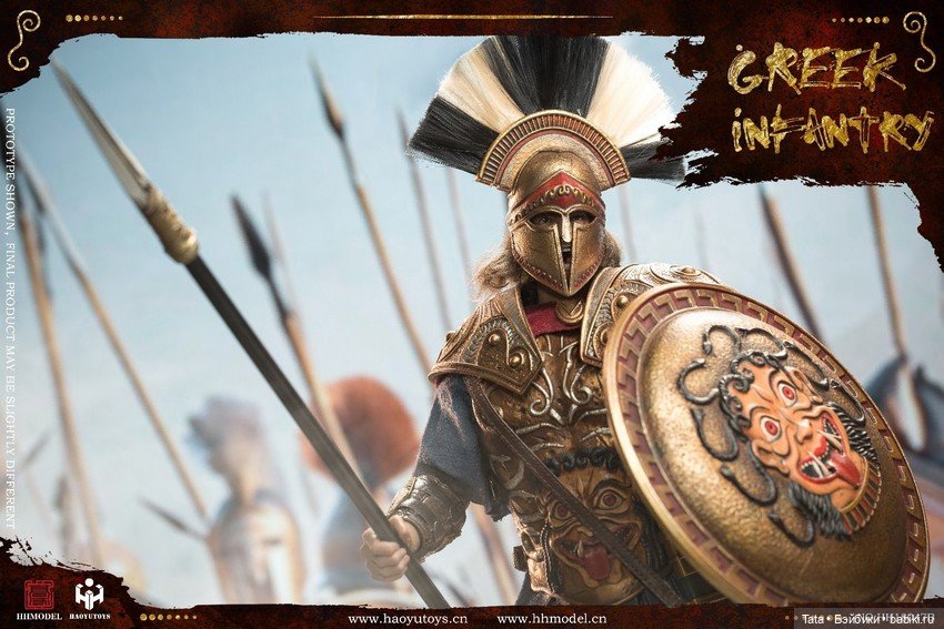 Cолдат или воин из Греции от HHModel (фото 8)