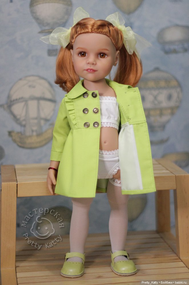 Маленькая модница - Ханночка рыжик ООАК (фото 10)