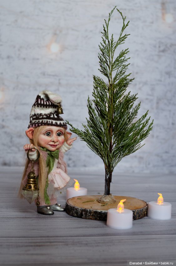 Авторская кукла Гномочка — Лепка авторских кукол: полимерная глина (фото 3)