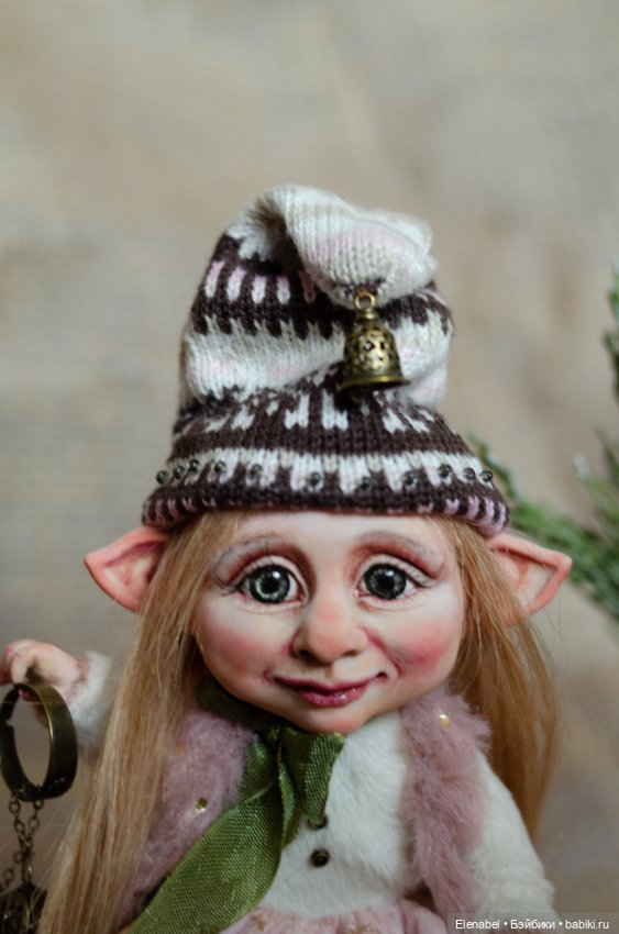 Авторская кукла Гномочка — Лепка авторских кукол: полимерная глина (фото 6)