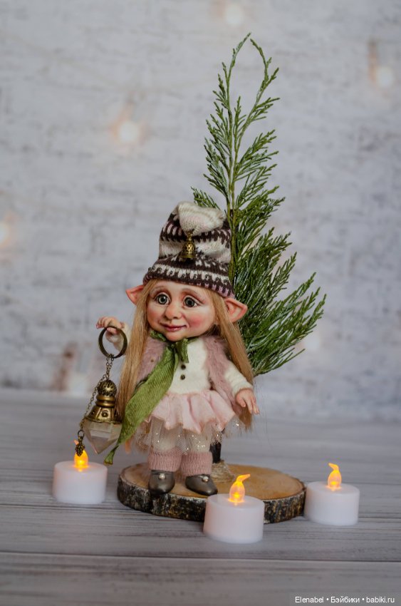 Авторская кукла Гномочка — Лепка авторских кукол: полимерная глина (фото 2)