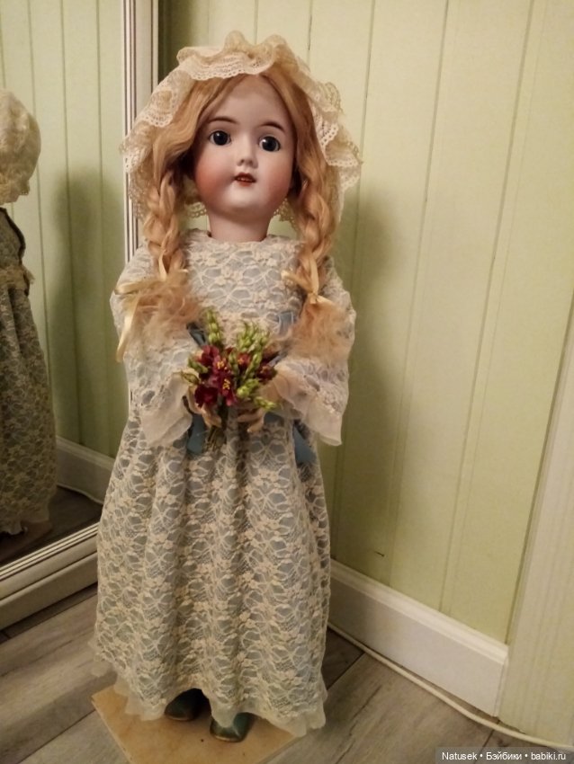 73см сплошной радости — Редкие антикварные куклы и реплики: воск (фото 4)