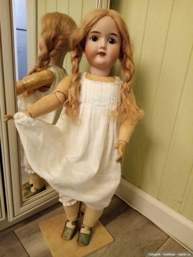 73см сплошной радости — Редкие антикварные куклы и реплики: воск (фото 8)