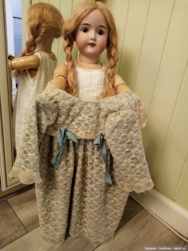 73см сплошной радости — Редкие антикварные куклы и реплики: воск (фото 7)