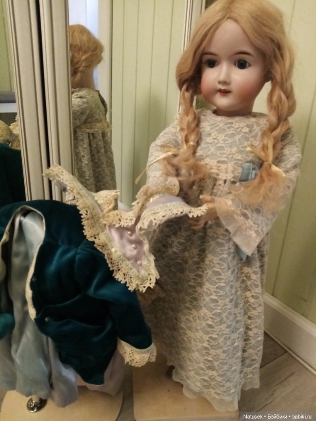 73см сплошной радости — Редкие антикварные куклы и реплики: воск (фото 5)