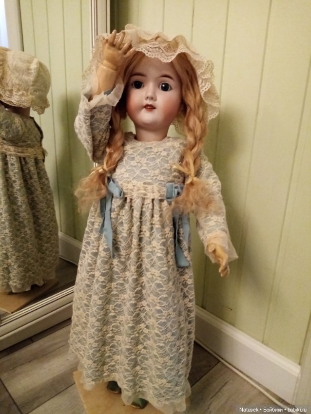 73см сплошной радости — Редкие антикварные куклы и реплики: воск (фото 3)