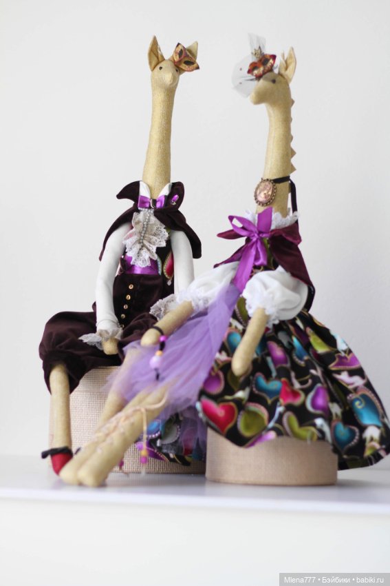 Фантазии на тему жирафов! Венецианская пара (фото 3)