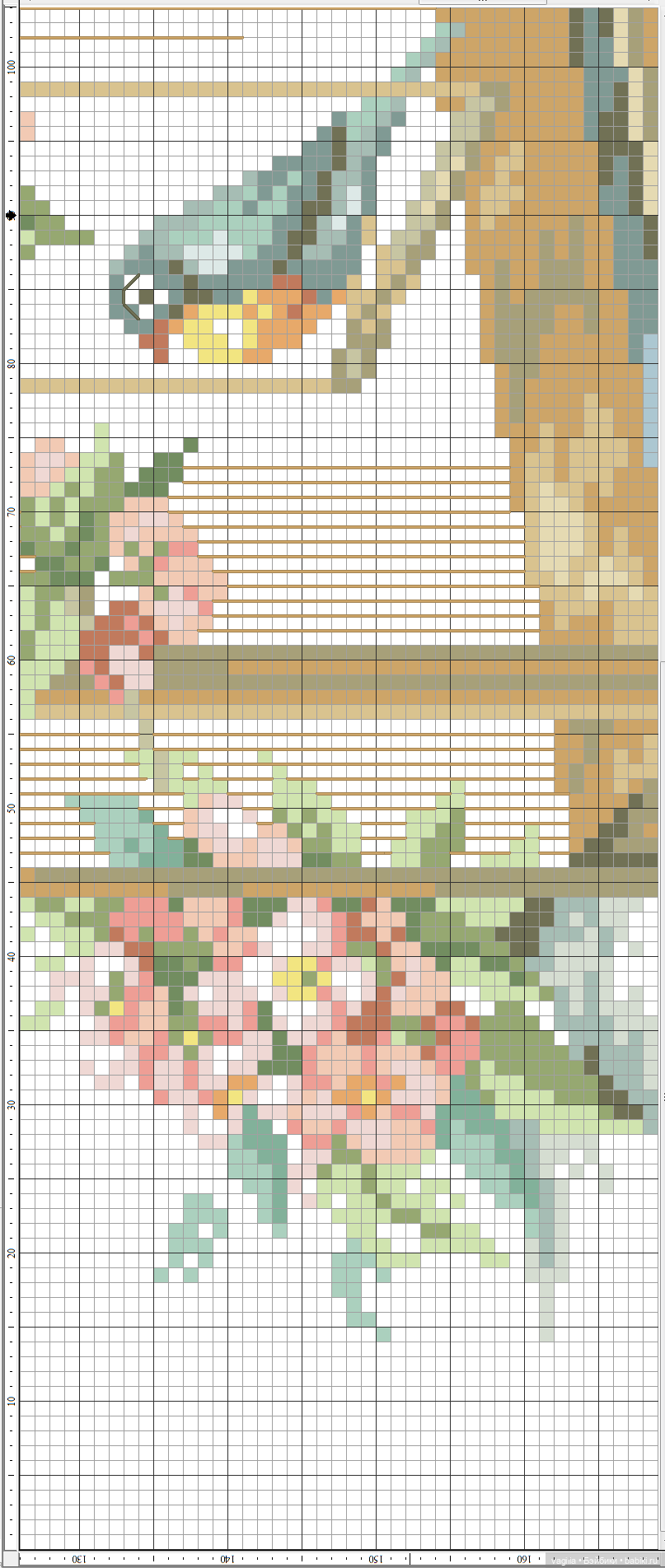 Птички крестиком — Схемы вышивки крестом: фото узоров