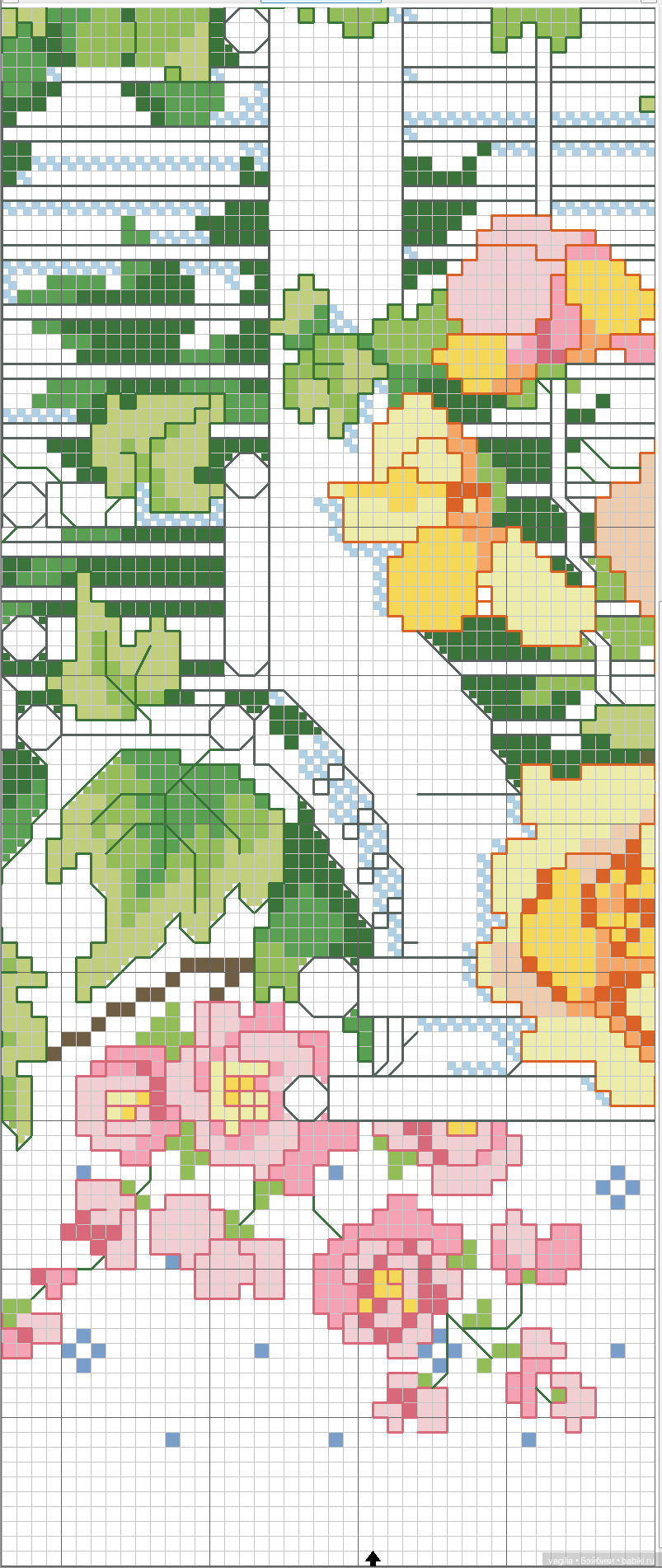 Птички крестиком — Схемы вышивки крестом: фото узоров