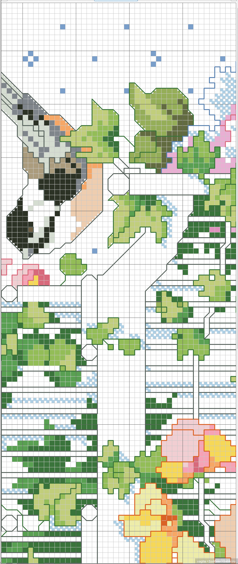 Птички крестиком — Схемы вышивки крестом: фото узоров
