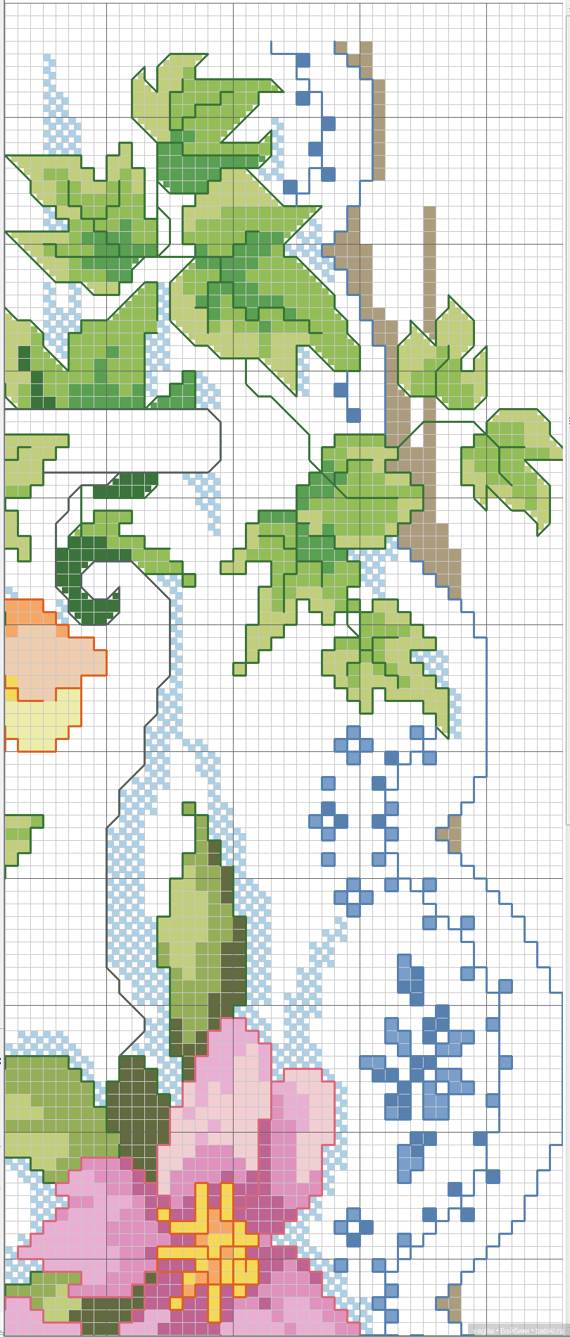 Птички крестиком — Схемы вышивки крестом: фото узоров