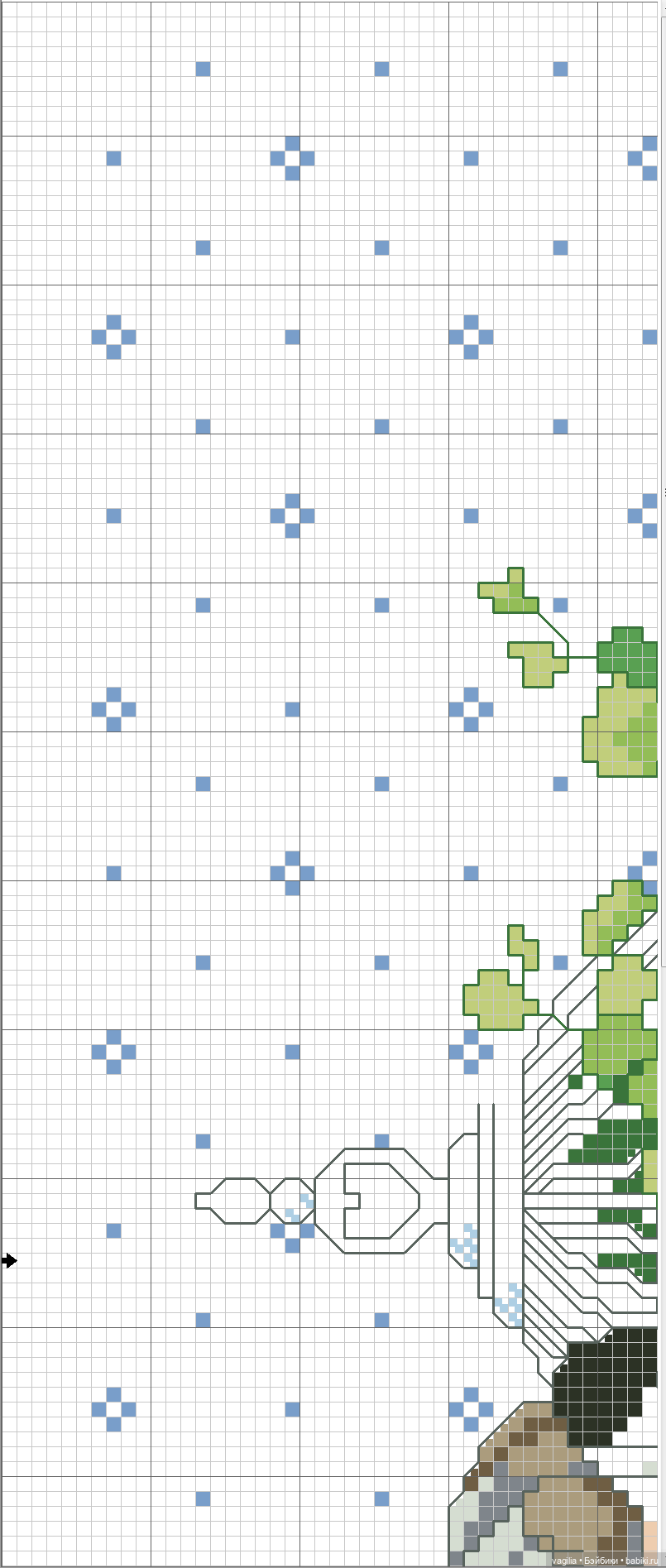 Птички крестиком — Схемы вышивки крестом: фото узоров