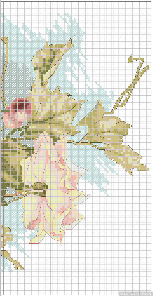 Деревенский крестик — Схемы вышивки крестом: фото узоров
