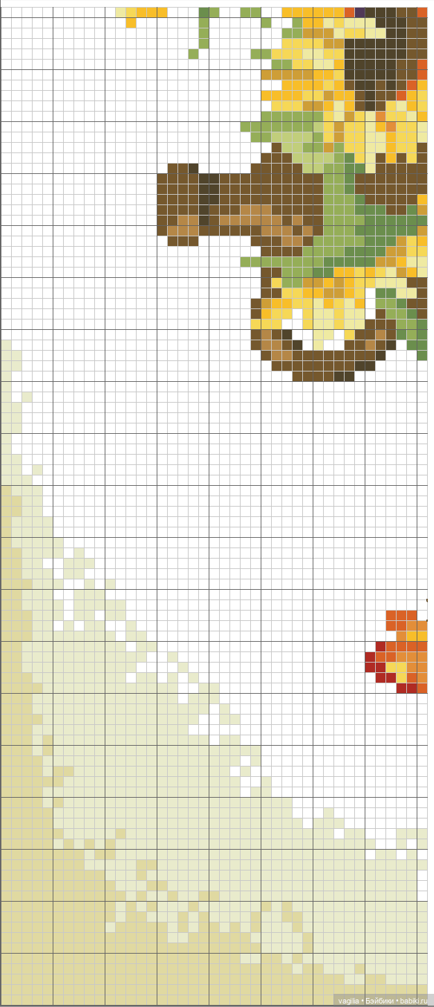 Деревенский крестик — Схемы вышивки крестом: фото узоров