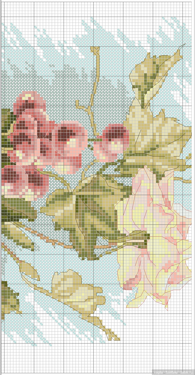 Деревенский крестик — Схемы вышивки крестом: фото узоров