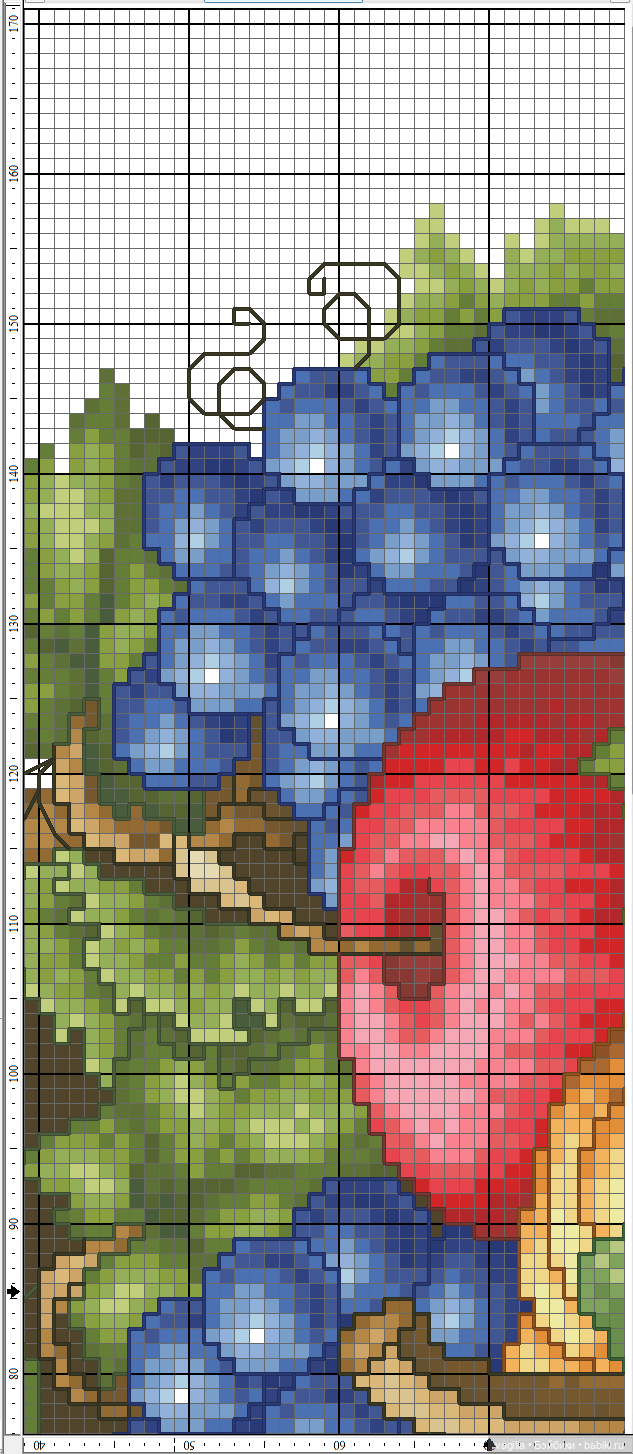 Деревенский крестик — Схемы вышивки крестом: фото узоров (фото 7)