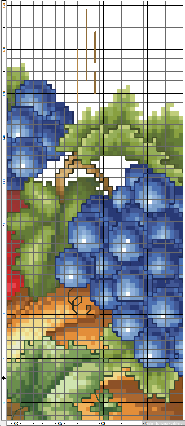 Деревенский крестик — Схемы вышивки крестом: фото узоров (фото 8)