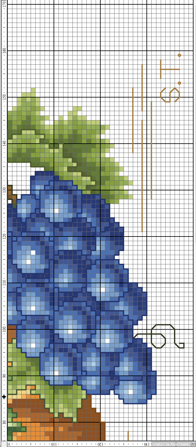 Деревенский крестик — Схемы вышивки крестом: фото узоров (фото 9)