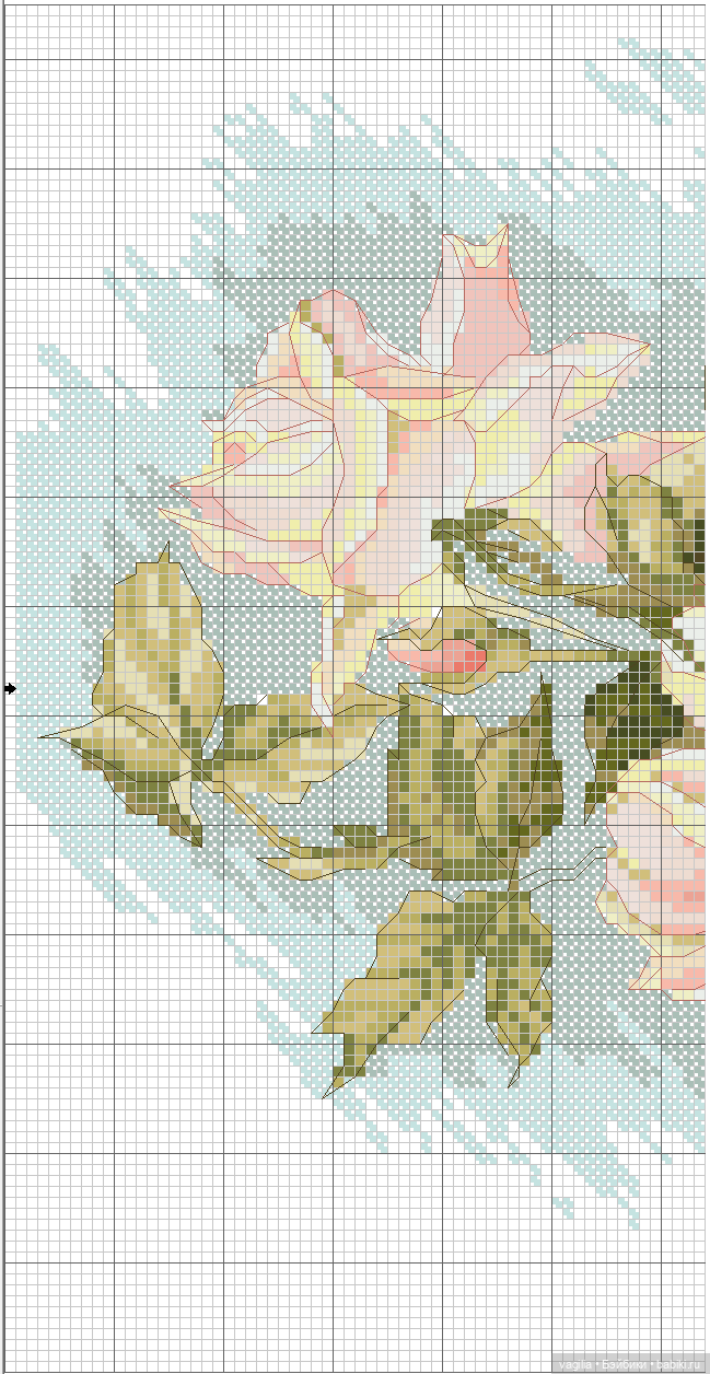 Деревенский крестик — Схемы вышивки крестом: фото узоров