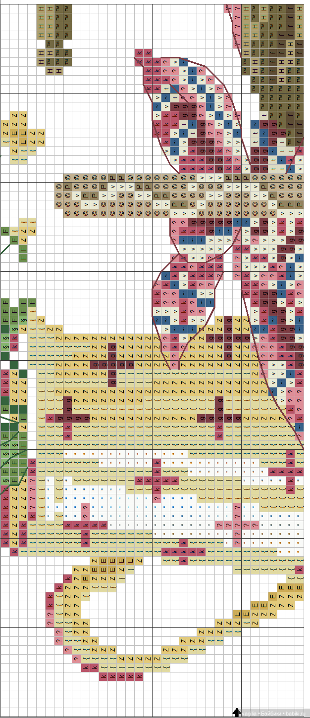 Деревенский крестик — Схемы вышивки крестом: фото узоров