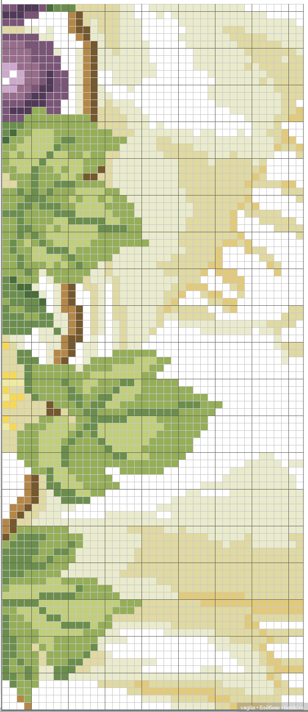 Деревенский крестик — Схемы вышивки крестом: фото узоров