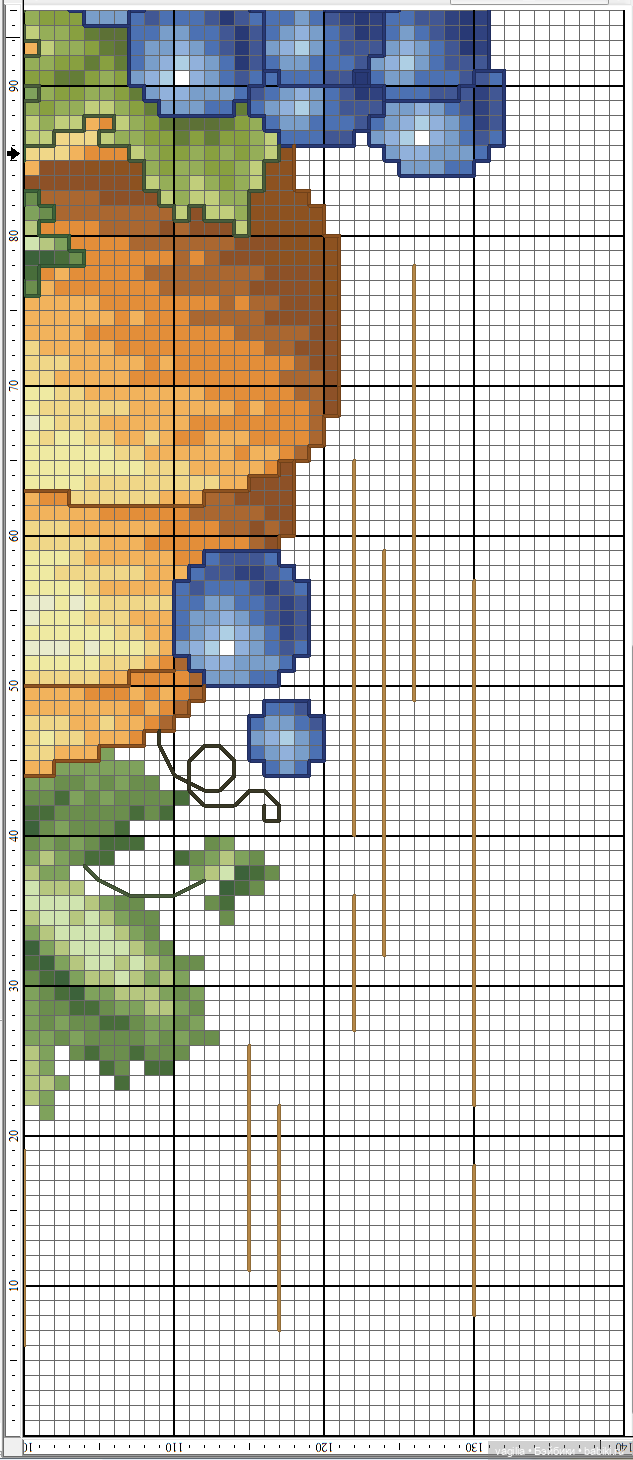Деревенский крестик — Схемы вышивки крестом: фото узоров (фото 5)