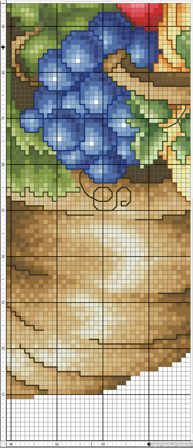 Деревенский крестик — Схемы вышивки крестом: фото узоров (фото 3)