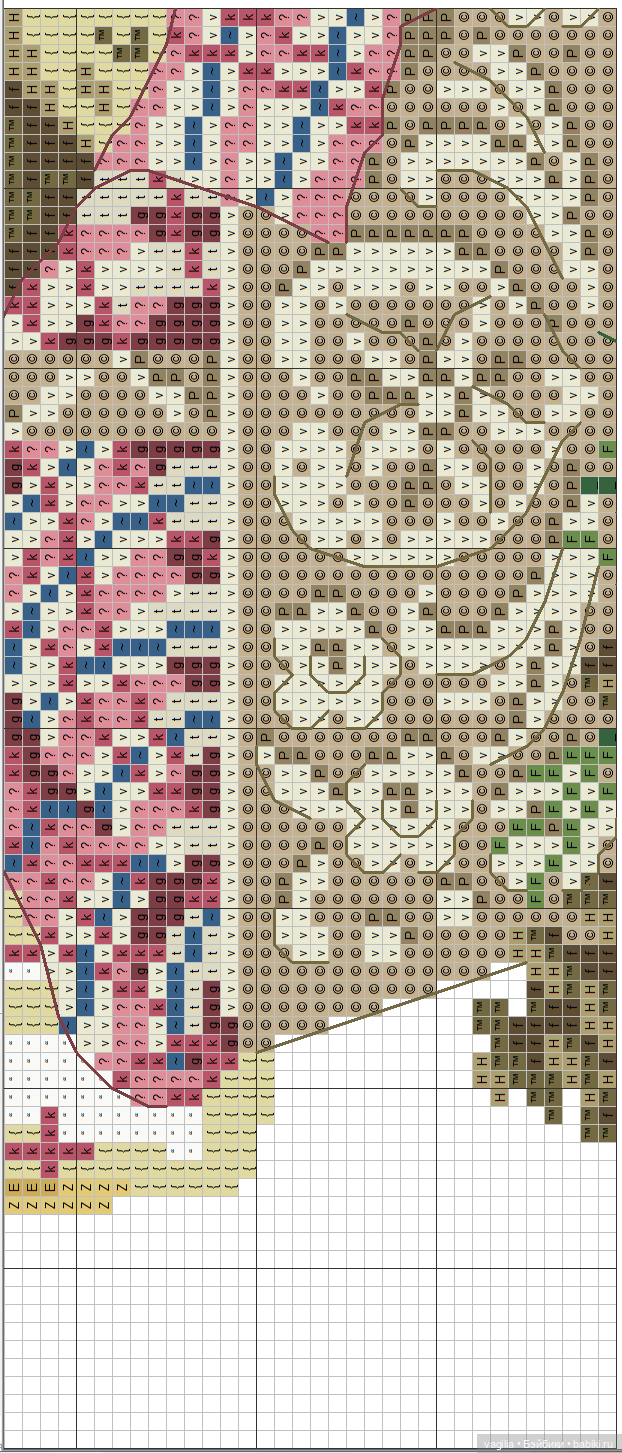 Деревенский крестик — Схемы вышивки крестом: фото узоров