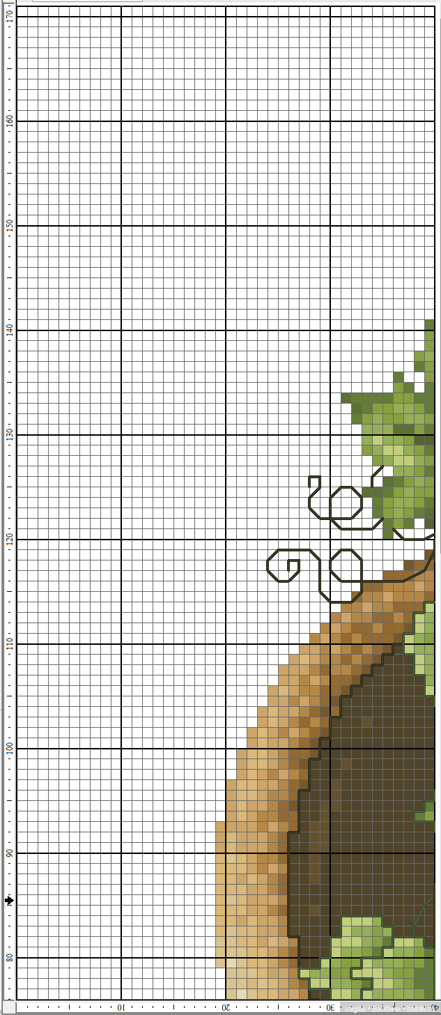 Деревенский крестик — Схемы вышивки крестом: фото узоров (фото 6)