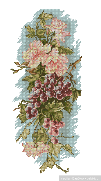 Деревенский крестик — Схемы вышивки крестом: фото узоров