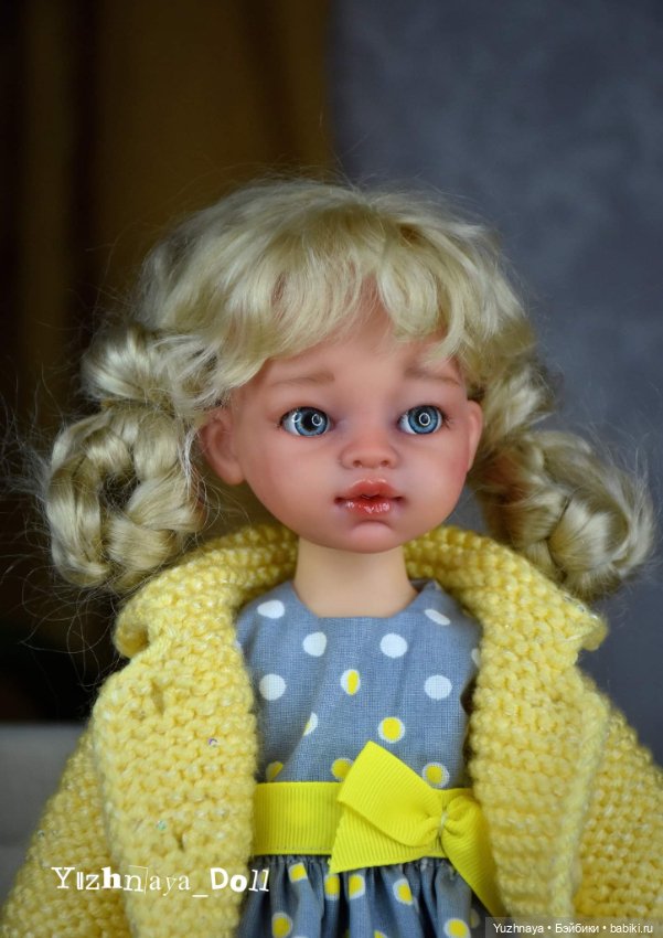 Эмили — ООАК Paola Reina (Паола Рейна) и испанских кукол: перерисовка