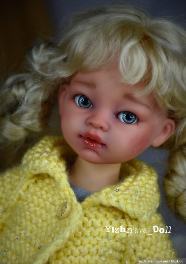 Эмили — ООАК Paola Reina (Паола Рейна) и испанских кукол: перерисовка (фото 10)