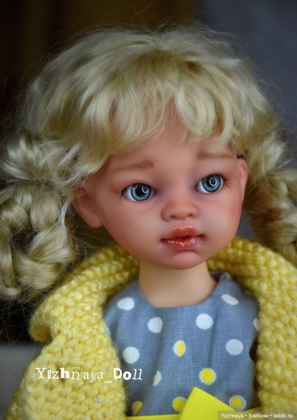Эмили — ООАК Paola Reina (Паола Рейна) и испанских кукол: перерисовка
