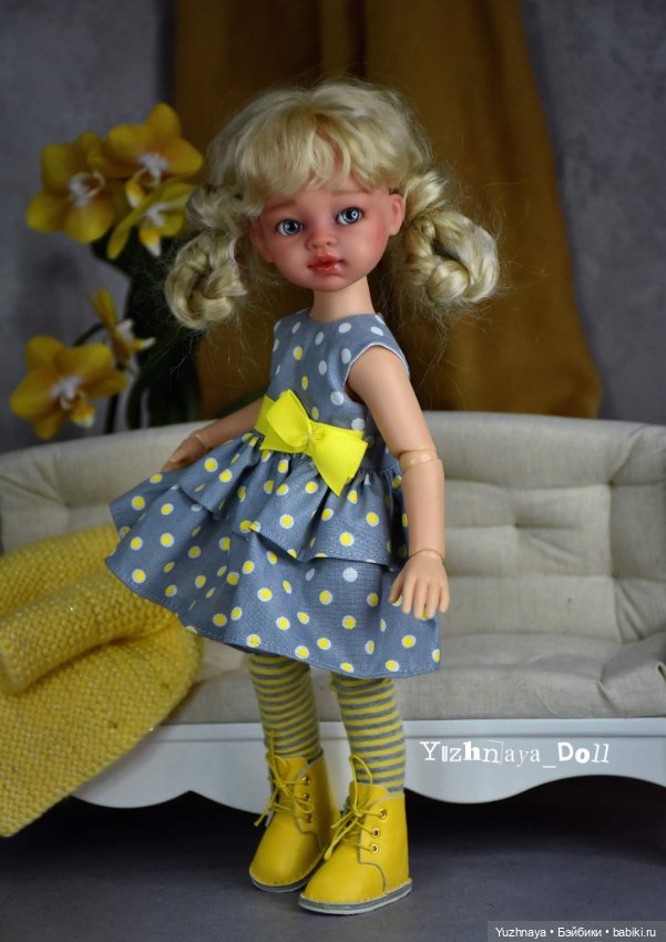 Эмили — ООАК Paola Reina (Паола Рейна) и испанских кукол: перерисовка (фото 4)