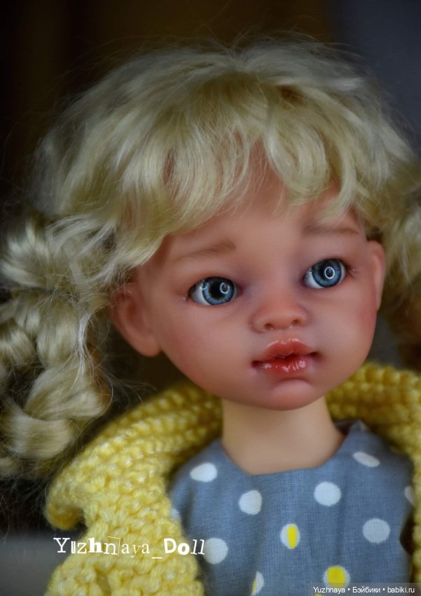 Эмили — ООАК Paola Reina (Паола Рейна) и испанских кукол: перерисовка