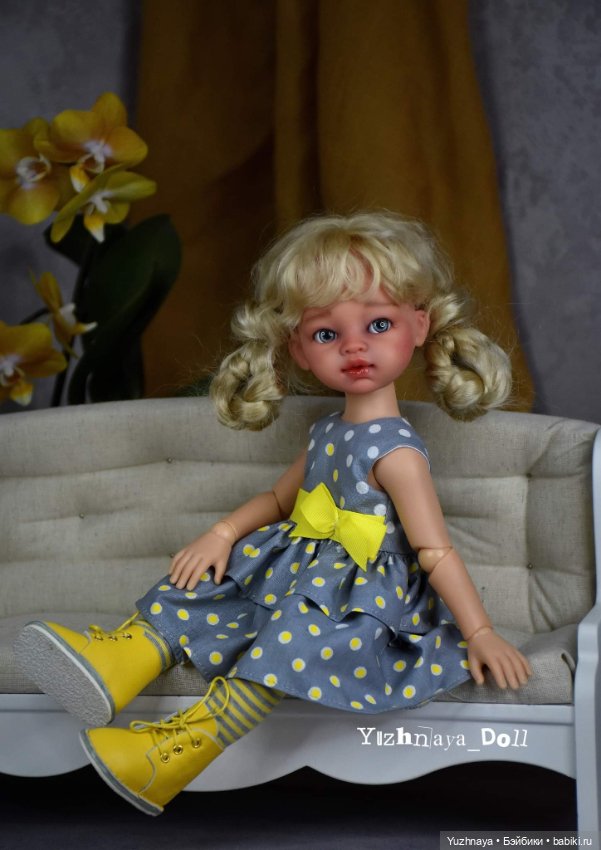 Эмили — ООАК Paola Reina (Паола Рейна) и испанских кукол: перерисовка (фото 7)