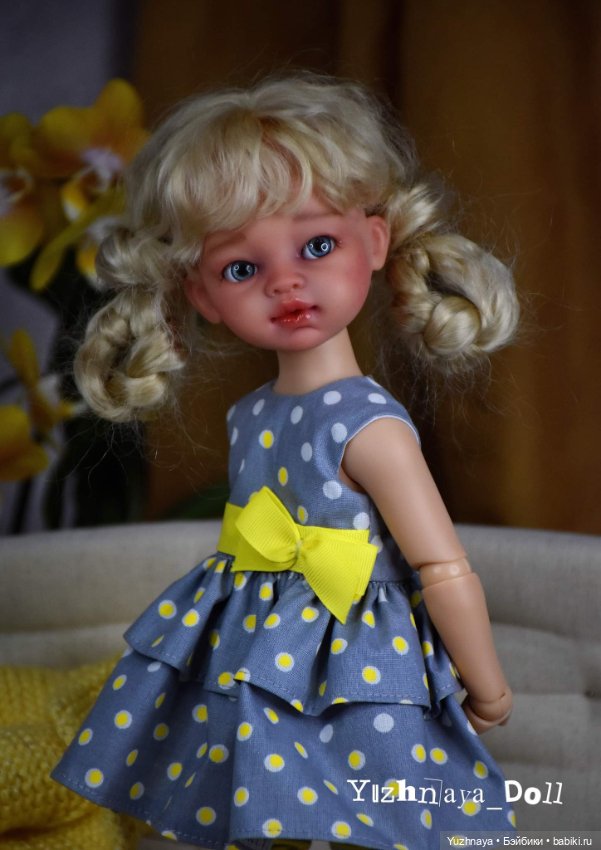 Эмили — ООАК Paola Reina (Паола Рейна) и испанских кукол: перерисовка (фото 6)