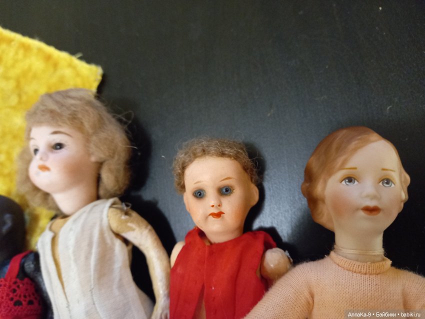 Подготовка к празднику — Антикварные куклы Mignonette (Миньонетта): карманные (фото 3)