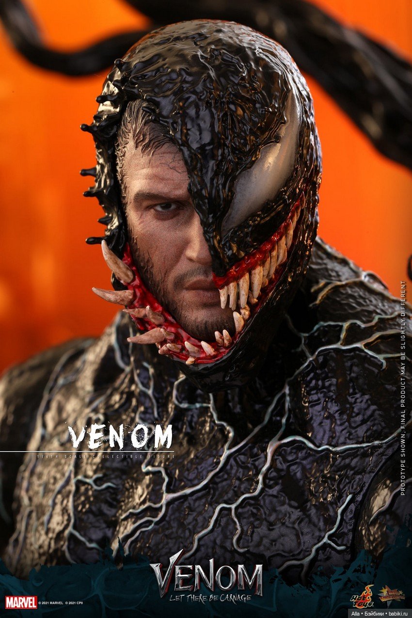 Фигурка Венома в масштабе 1/6 по мотивам фильма "Веном 2", Hot Toys (фото 4)