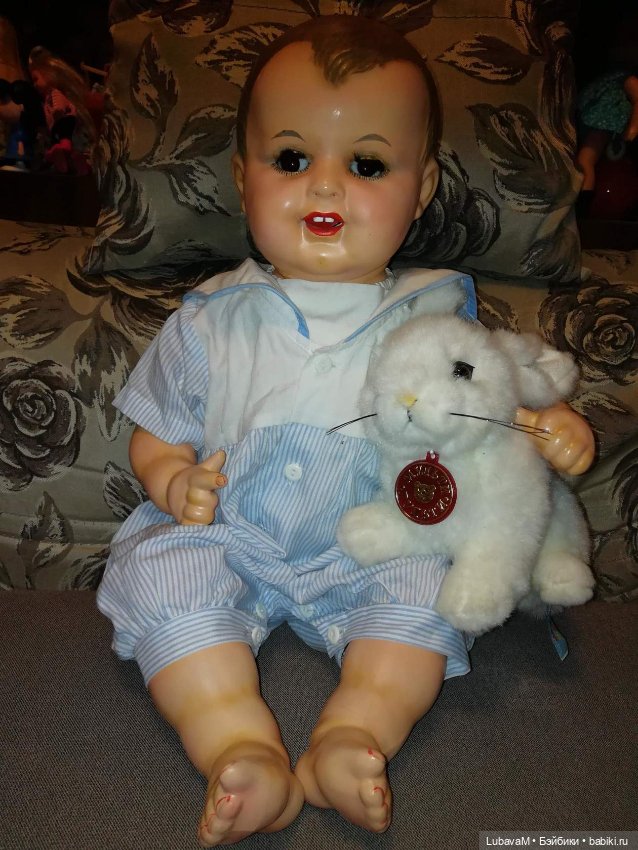 Антикварные пупсы — Редкие антикварные куклы и реплики: воск (фото 2)