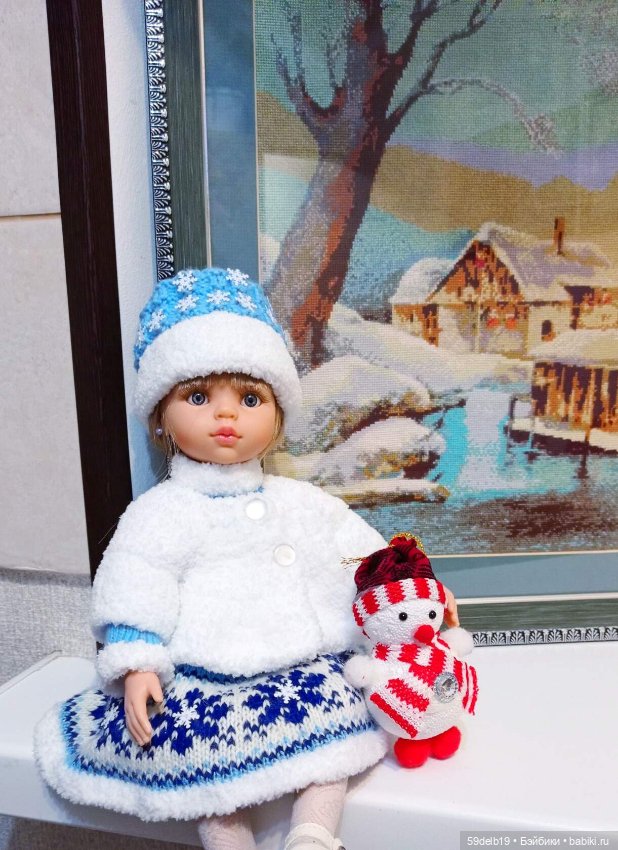 Моя вышивка крестом и любимые куколки