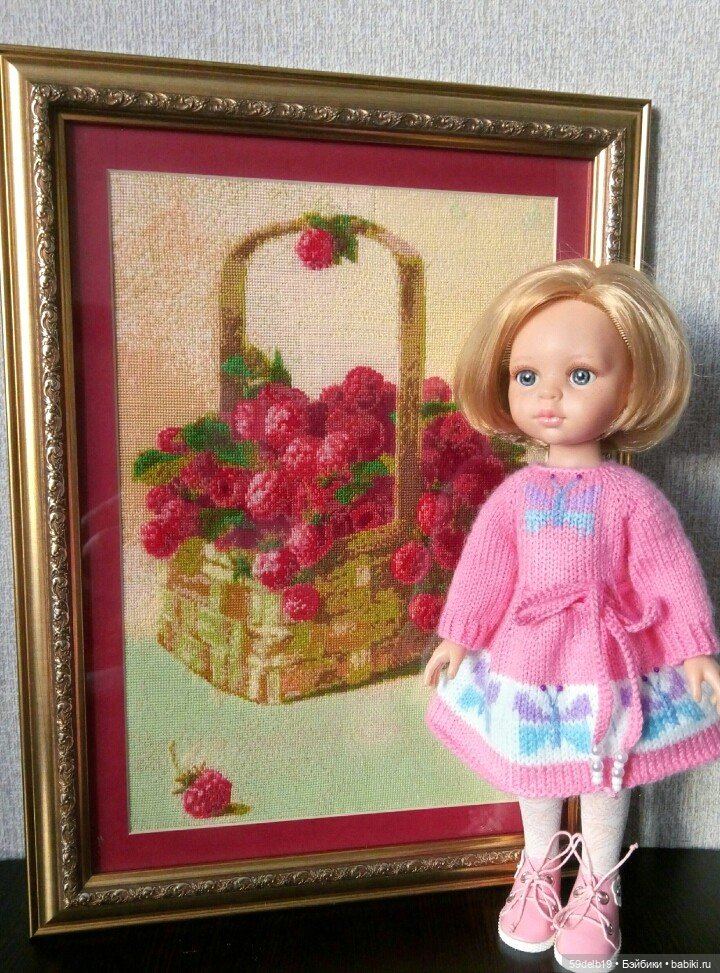 Моя вышивка крестом и любимые куколки (фото 9)