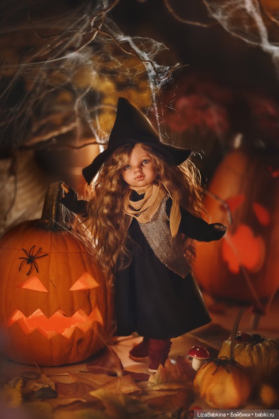 ООАК Paola Reina. Маленькая колдунья Агния