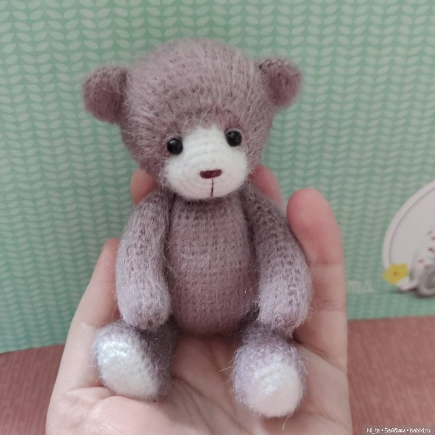 Вязаный мишутка — Вязаные игрушки и амигуруми: крючком (фото 2)