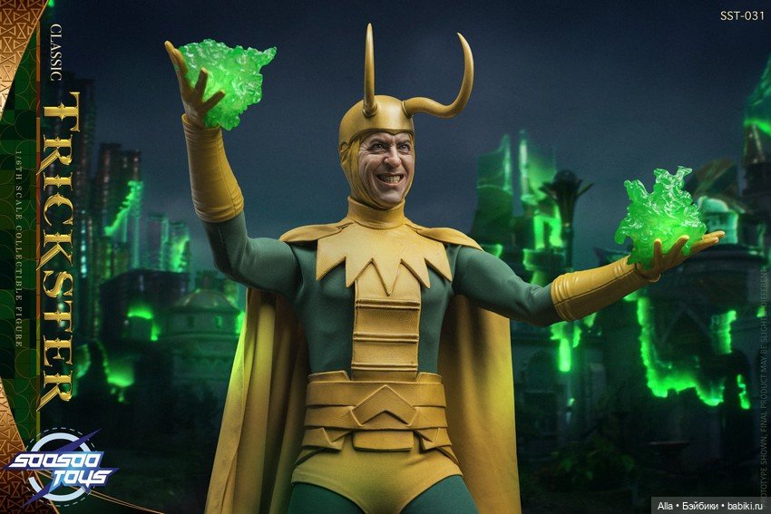 Локи в масштабе 1/6 по мотивам телесериала «Локи», Soosootoys (фото 5)