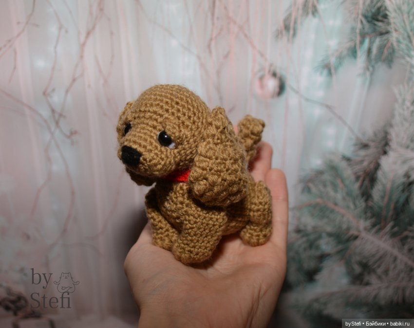 Пёсик — Вязаные игрушки и амигуруми: крючком (фото 6)