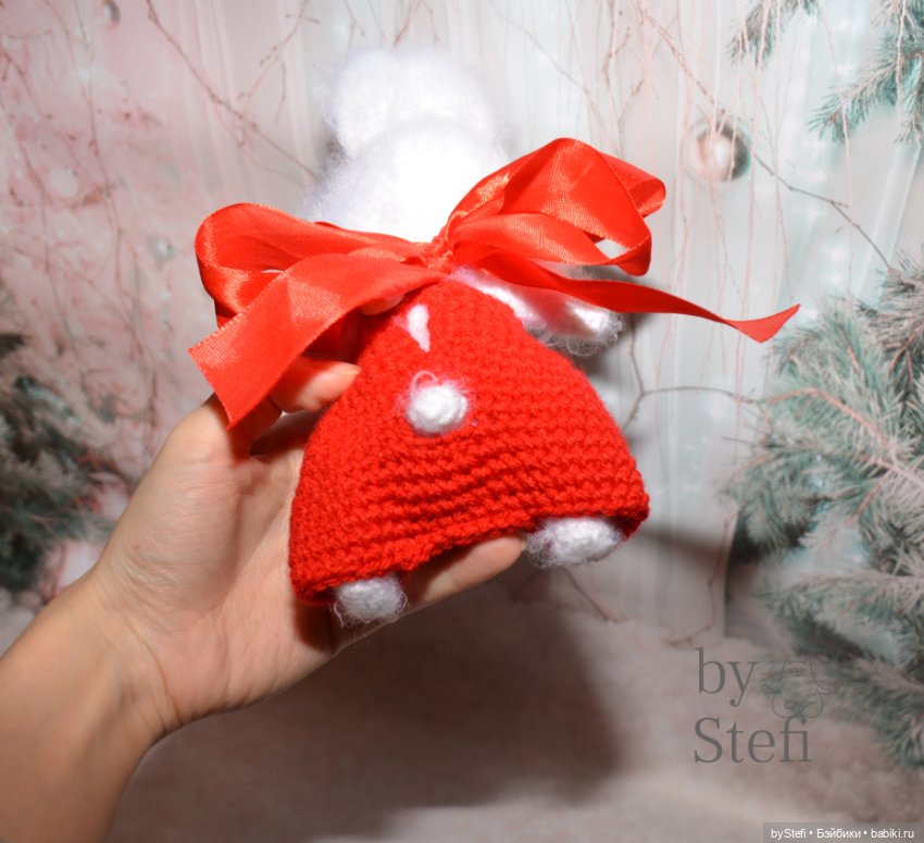 И снова зайчишка — Вязаные игрушки и амигуруми: крючком (фото 6)