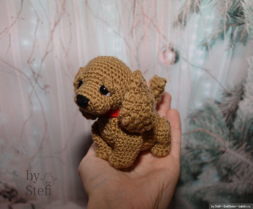 Пёсик — Вязаные игрушки и амигуруми: крючком (фото 8)