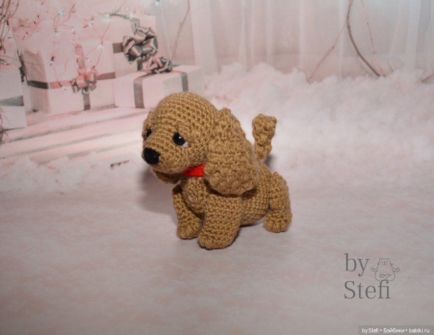 Пёсик — Вязаные игрушки и амигуруми: крючком (фото 4)