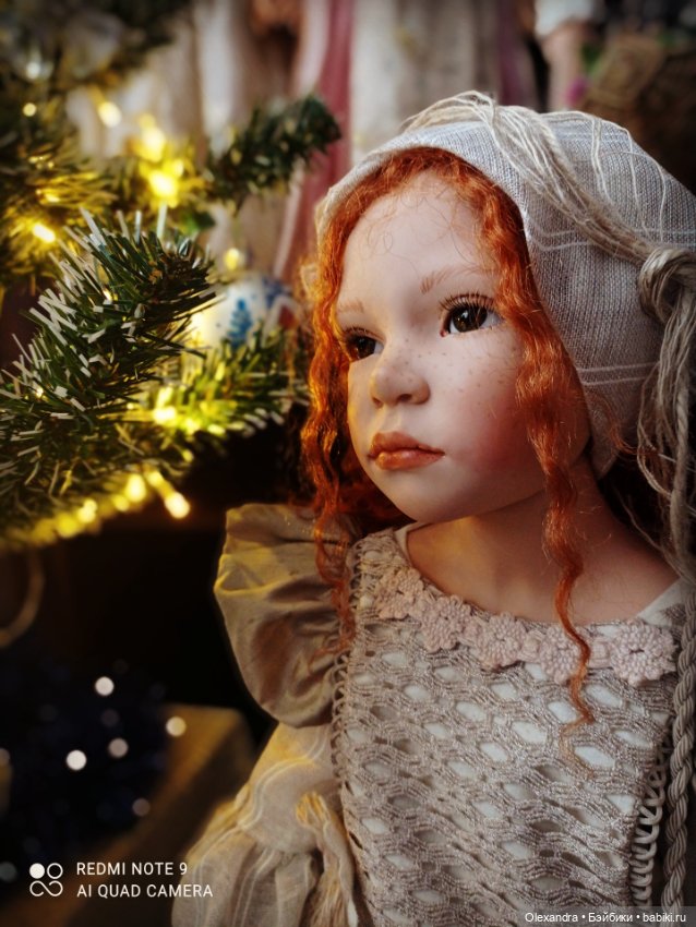 А вы уже нарядили елочку? Моя сказка - куклы Zawieruszynski
